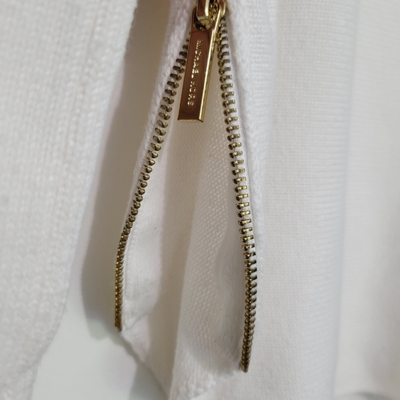 MICHAEL Michael Kors Knit High-low Tunic Sweater Top Size XS White - Picture 11 of 12